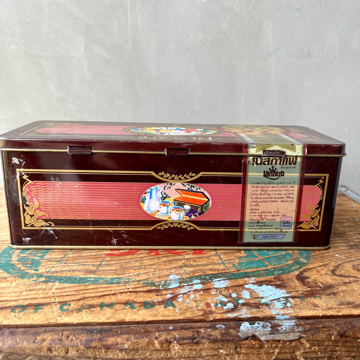 【vintage】NESCAFE Tin Can