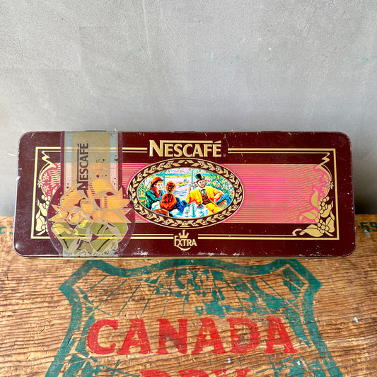 【vintage】NESCAFE Tin Can