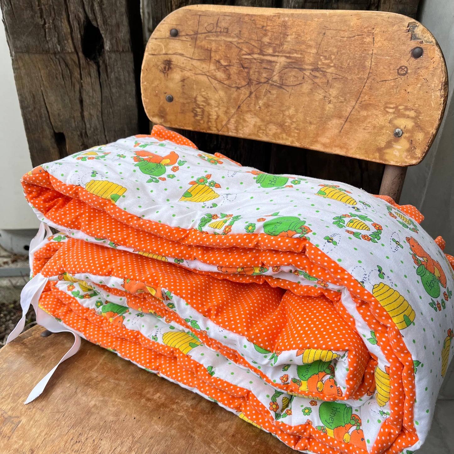 【USA vintage】Babybed Guard