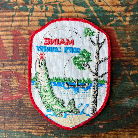 【USA vintage】MAINE GOD’S COUNTRY ワッペン