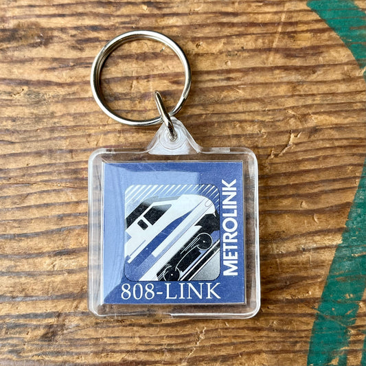 【USA vintage】Key ring METROLINK