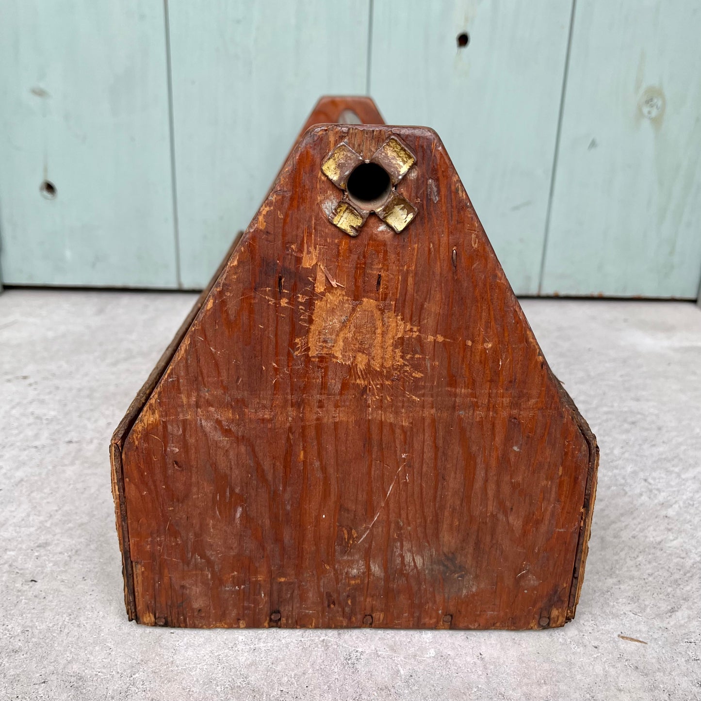 【USA vintage】Wooden Toolbox