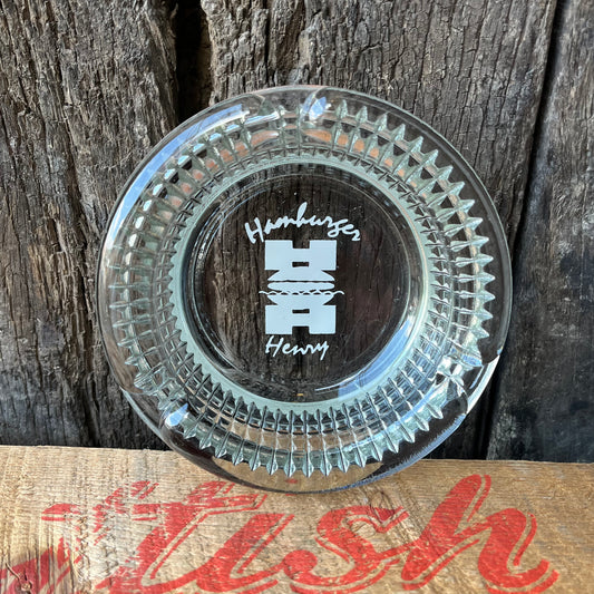 【USA vintage】60s Henry's Hamburgers Ashtray