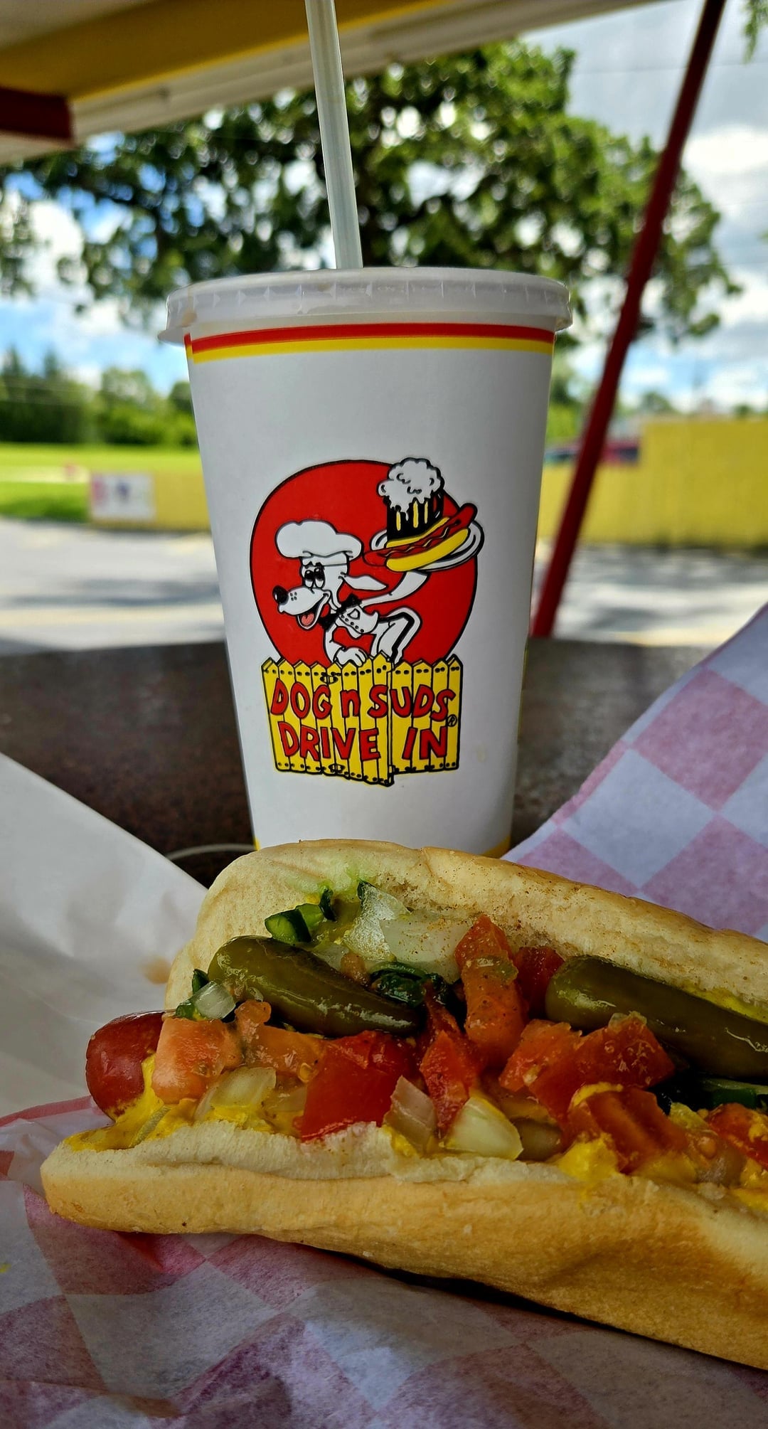 【USA vintage】DOG ’N’ SUDS Beer Mug