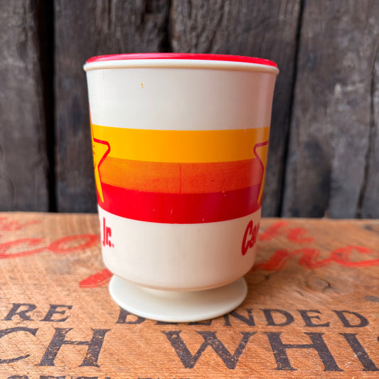 【USA vintage】Carl's Jr. Star Logo Plastic Mug