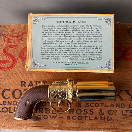 【USA vintage】AVON PEPPERBOX PISTOL 1850