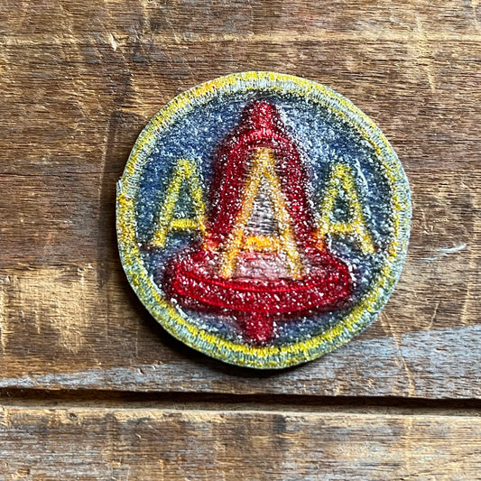 【USA vintage】ワッペン AAA アメリカ自動車協会