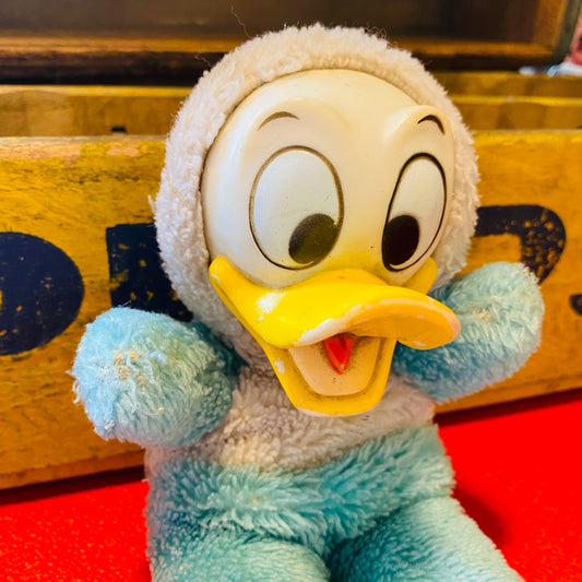 【1970s vintage】Disney ドナルド ラバーフェイスドール