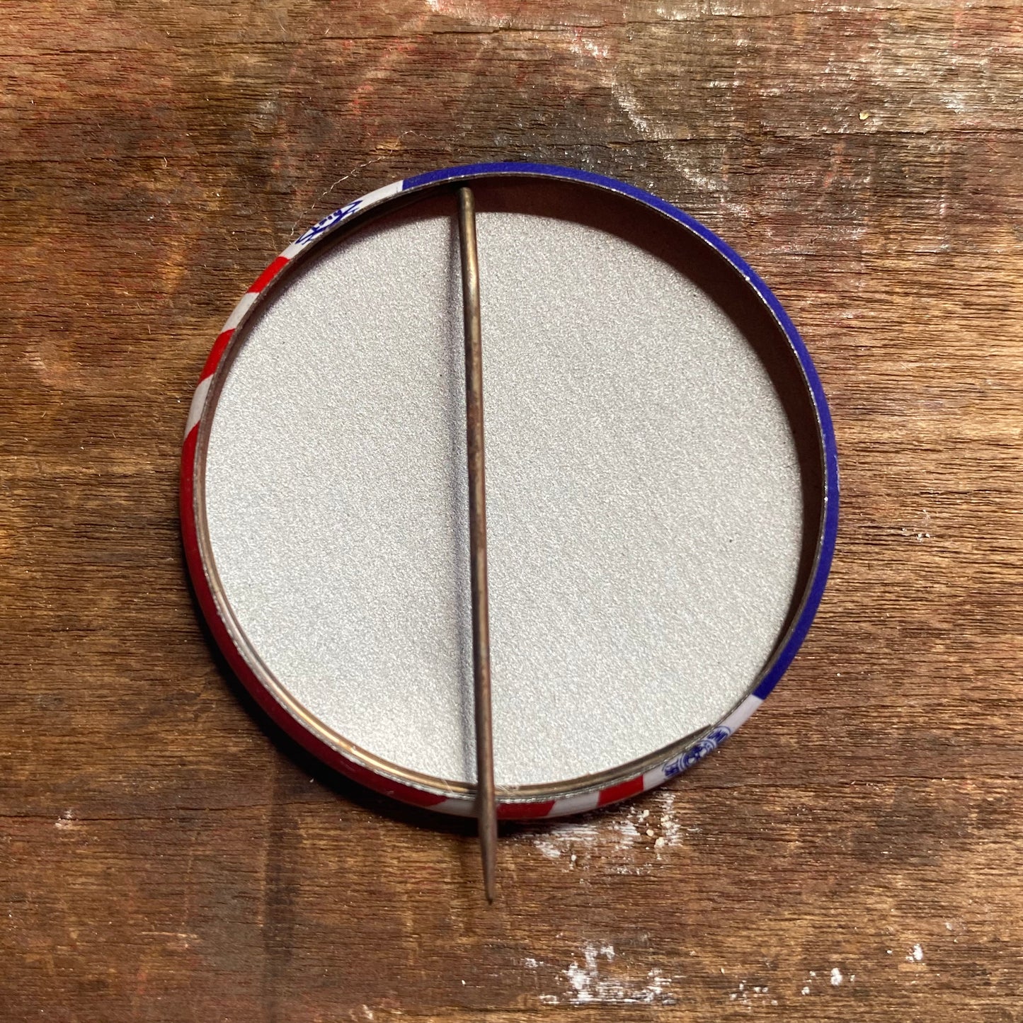 【USA vintage】缶バッジ Jess Unruh