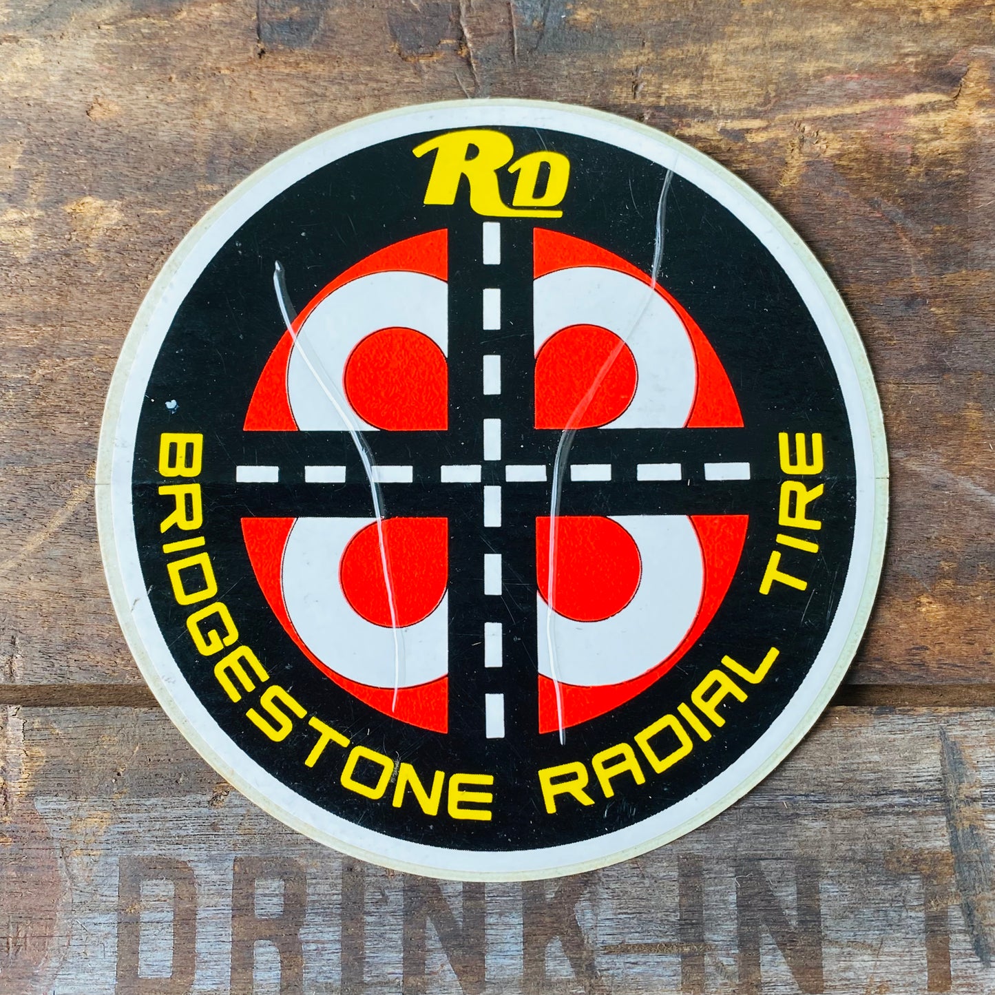 【vintage】 BRIDGESTONE ブリヂストン 当時物 ステッカー