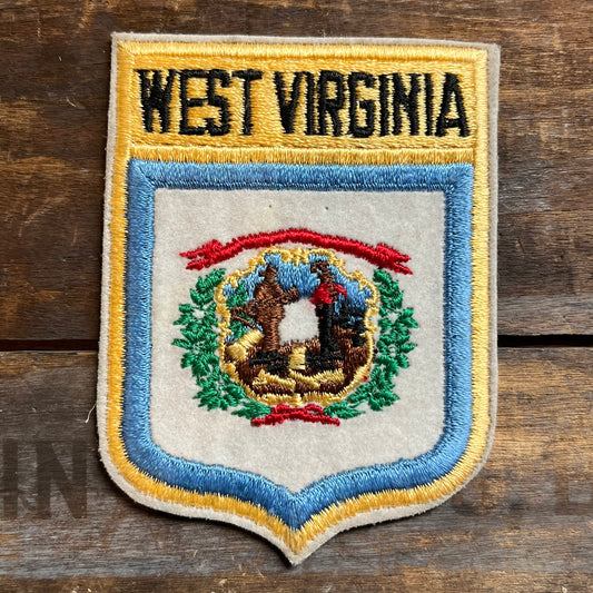 【USA vintage】 ワッペン ウエストバージニア州