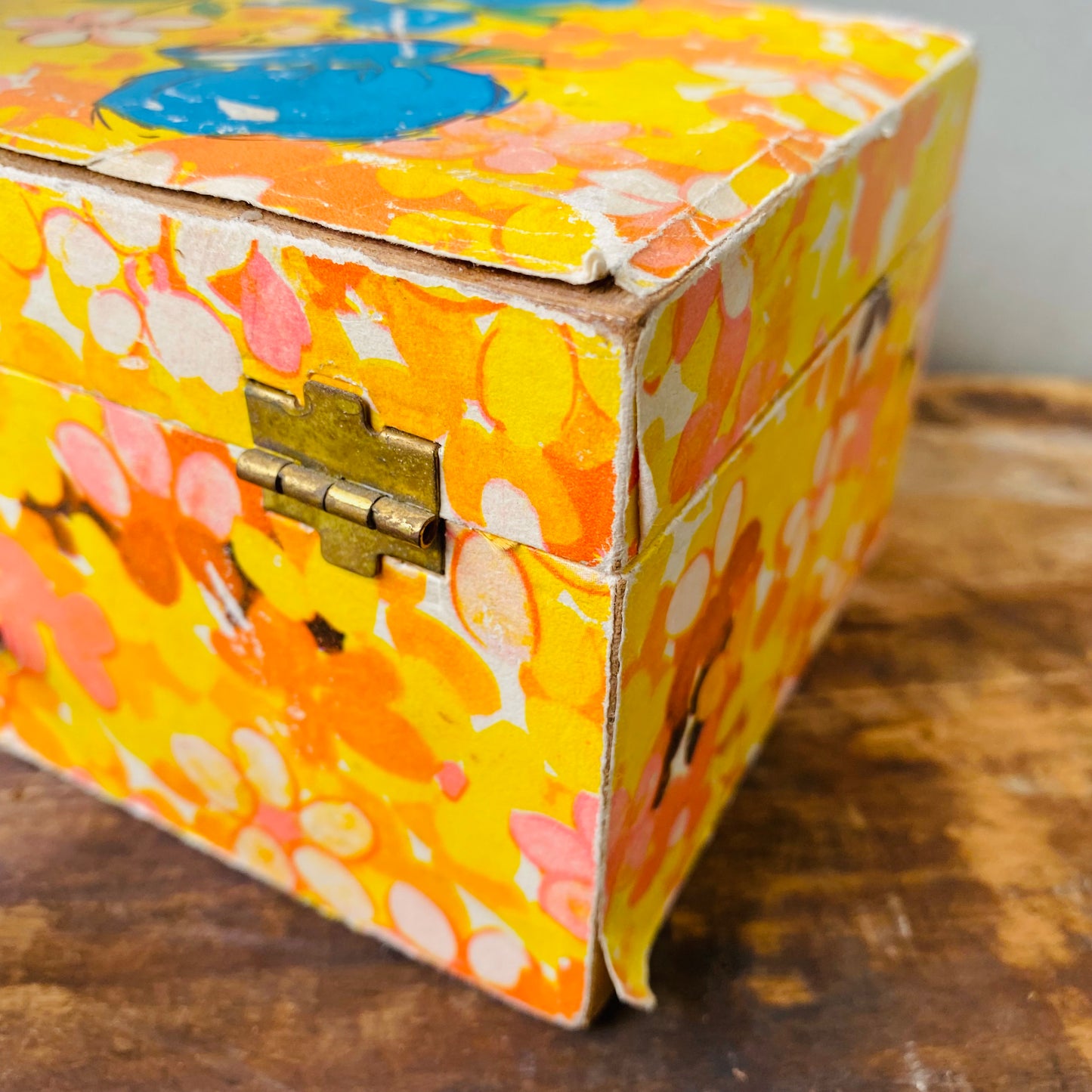 【JPN vintage】回転バレリーナ オルゴール付 ジュエリーボックス