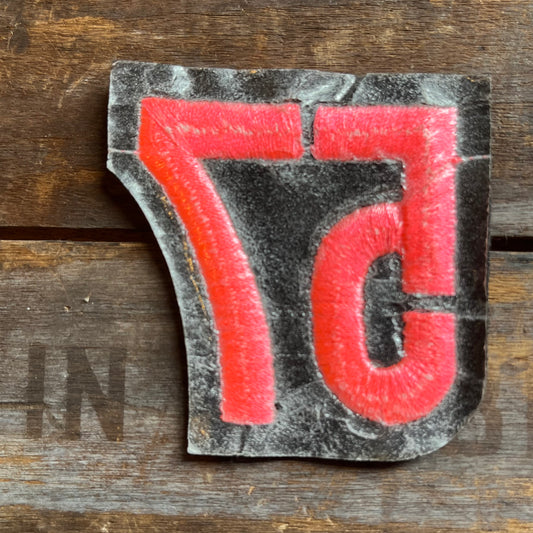 【USA vintage】ワッペン 57 ピンク