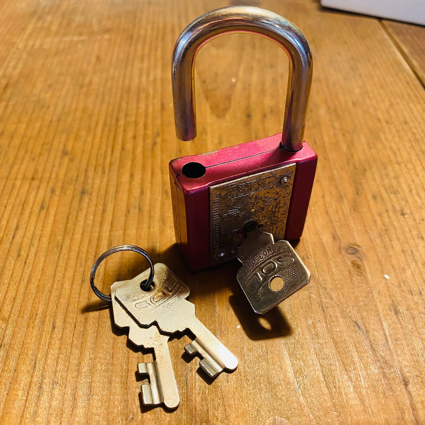 【vintage】SOL ビンテージ 南京錠