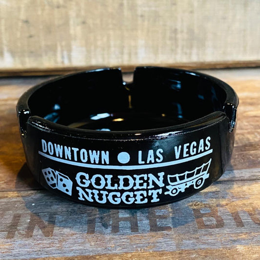 【1950s-1970s USA vintage】アドバタイジング 灰皿 GOLDEN NUGGET