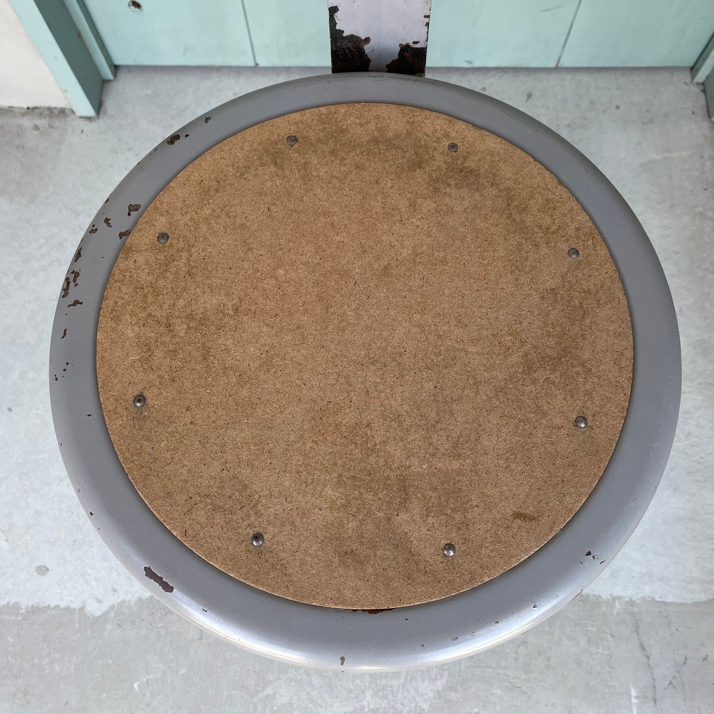 【USA vintage】Factory Chair バックレストチェア