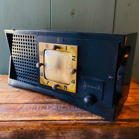 【USA vintage】JEWEL 時計 ラジオ