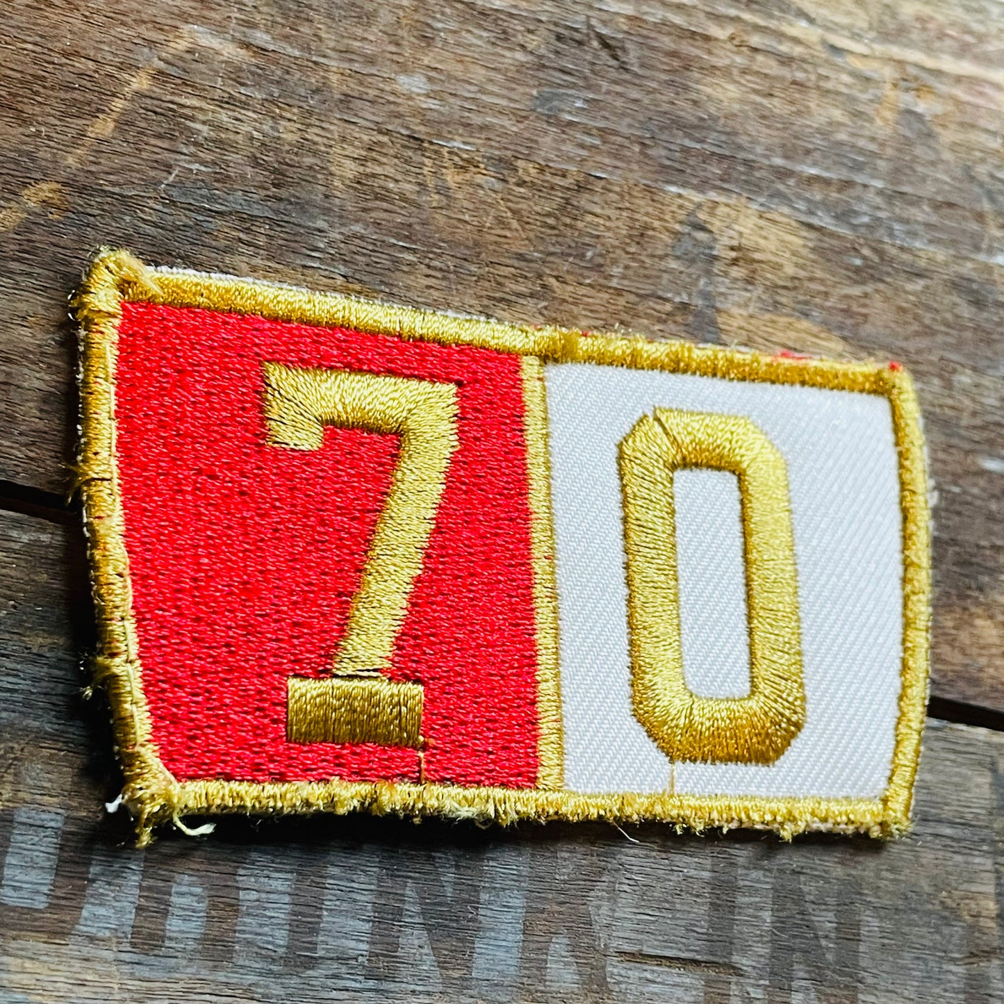 【USA vintage】ワッペン 70