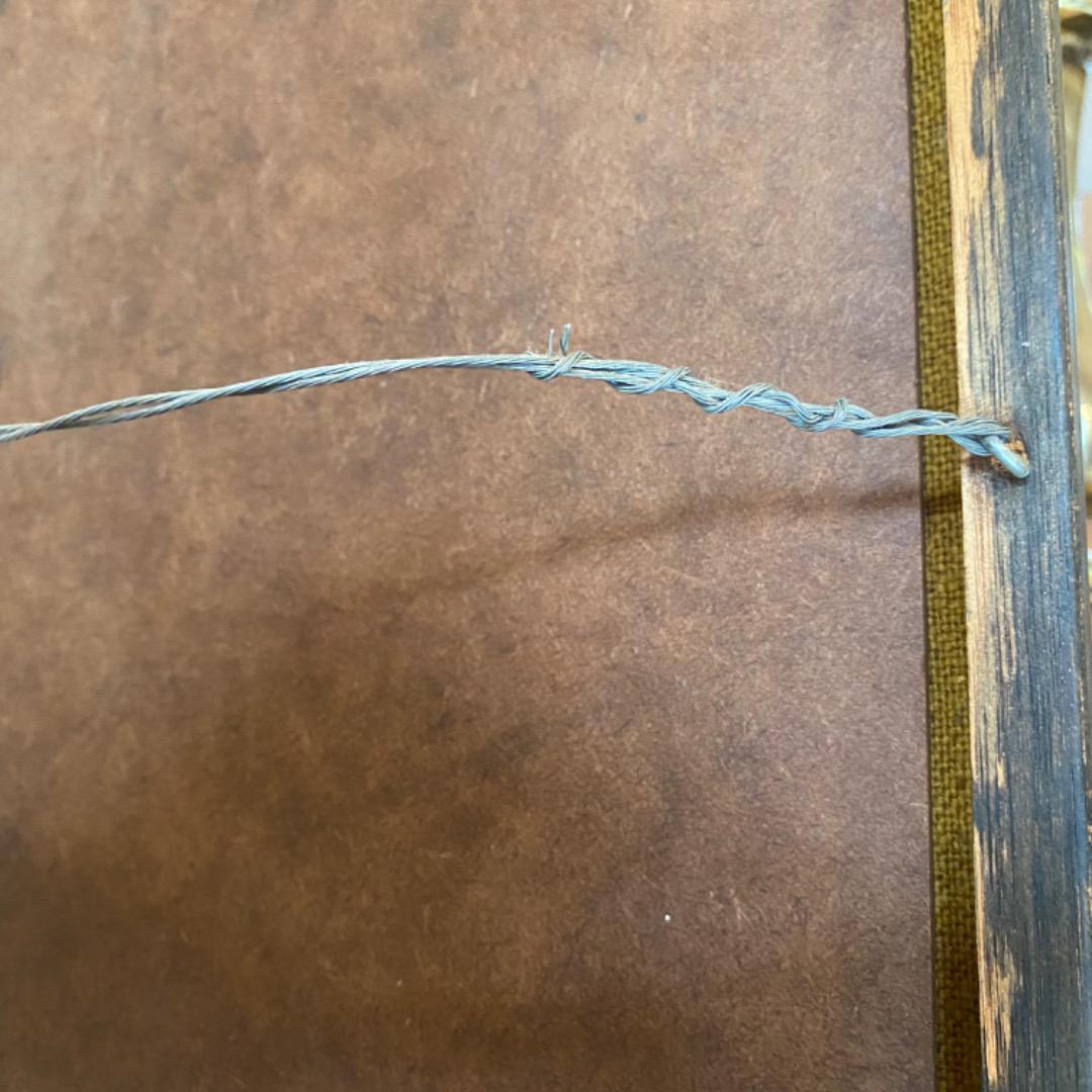 【1960s vintage】flower wall deco 刺繍 絵