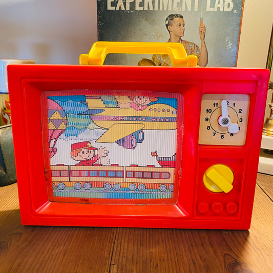 【1979 vintage】BLUE-BOX おもちゃ ミュージカルピクチャー