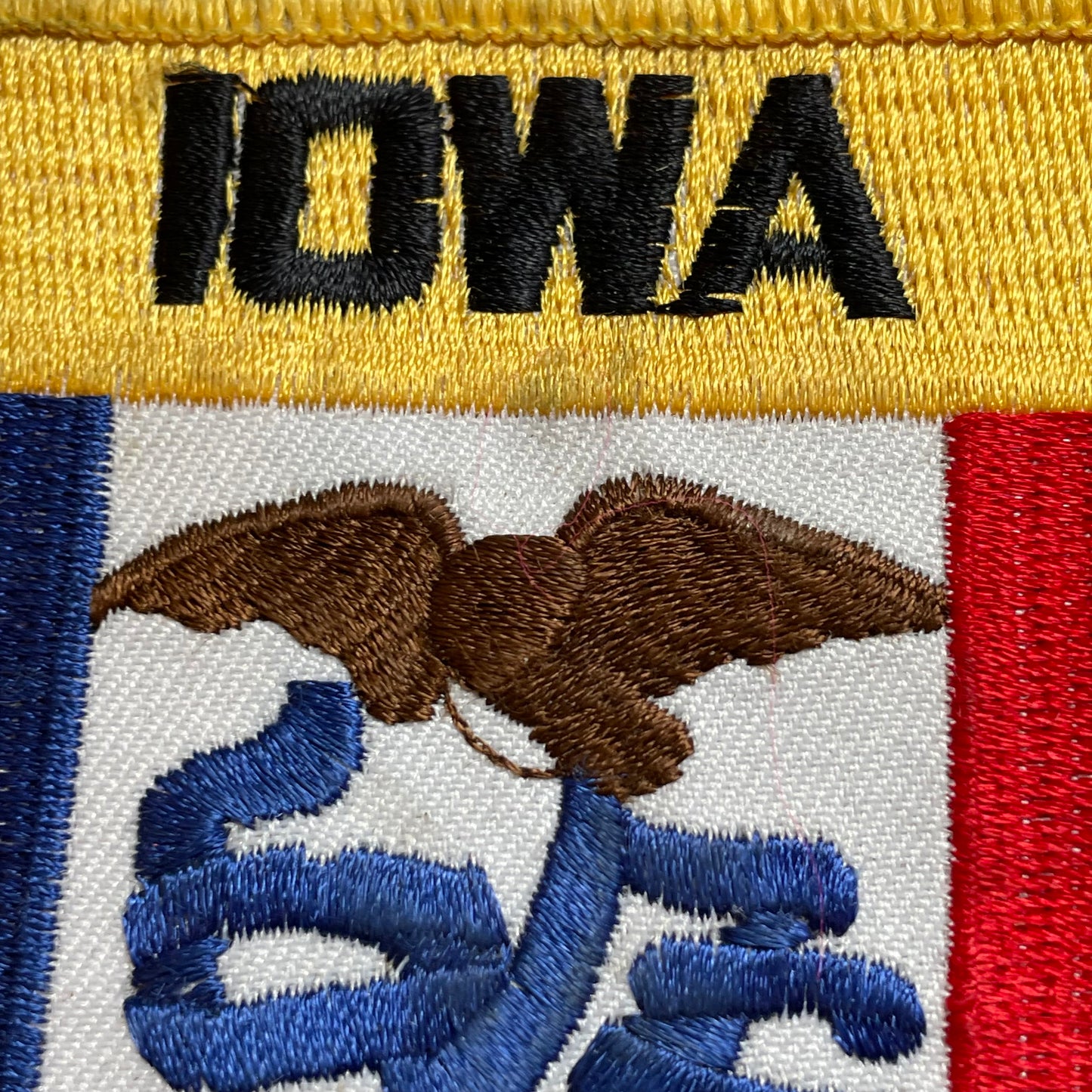 【USA vintage】ワッペン IOWA