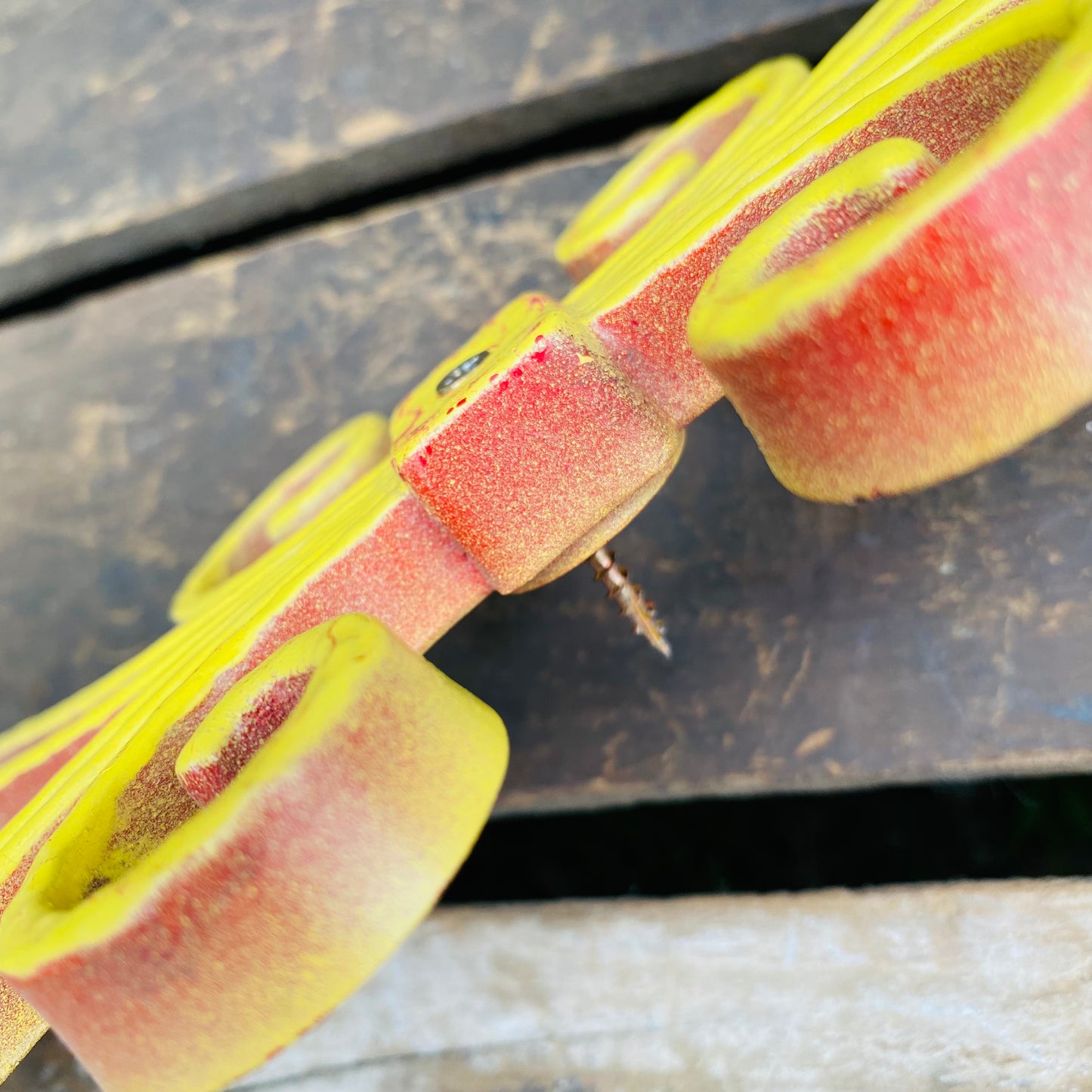 【USA vintage】ウォールデコ イエロー