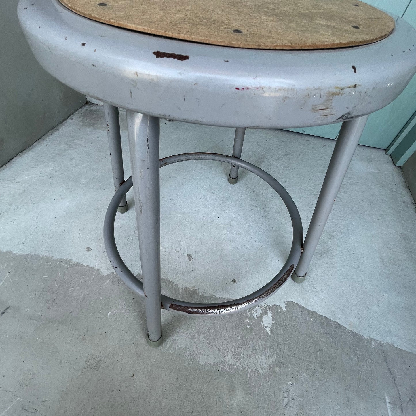 【USA vintage】Factory Chair バックレストチェア