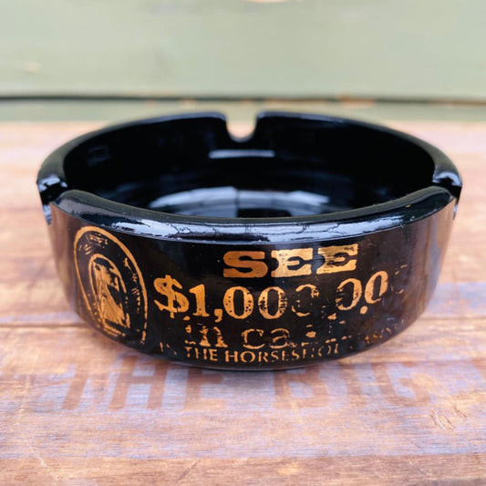 【1950s-1970s USA vintage】アドバタイジング 灰皿 HORSESHOE