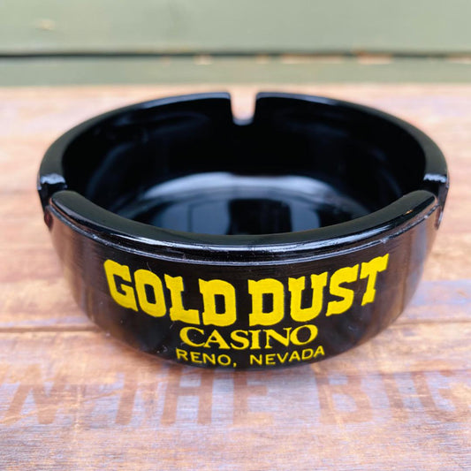 【1950s-1970s USA vintage】アドバタイジング 灰皿 GOLD DUST CASINO