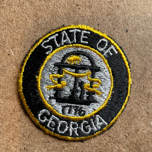 【USA vintage】ワッペン STATE OF GRORGIA