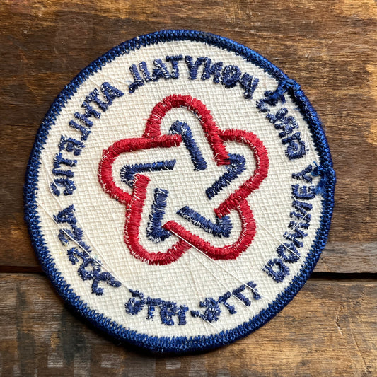 【USA vintage】ワッペン DOWNEY GIRLS PONYTAIL ATHLETIC ASSOCIATION