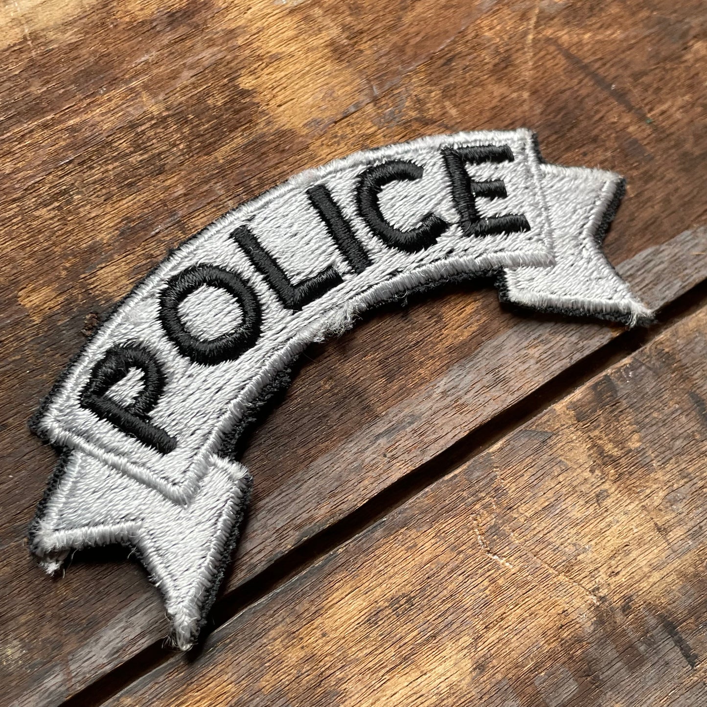 【USA vintage】ワッペン POLICE