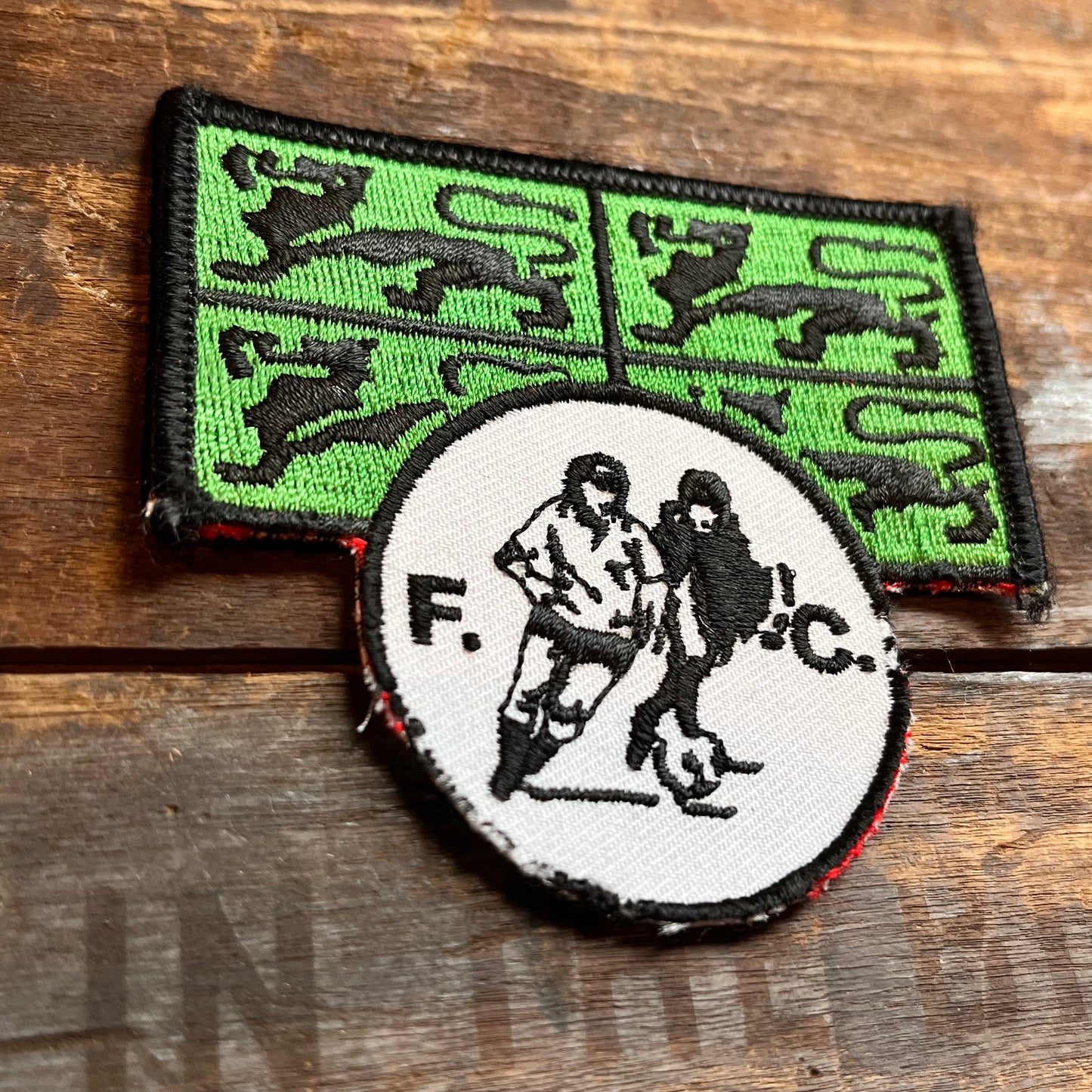 【USA vintage】ワッペン サッカー