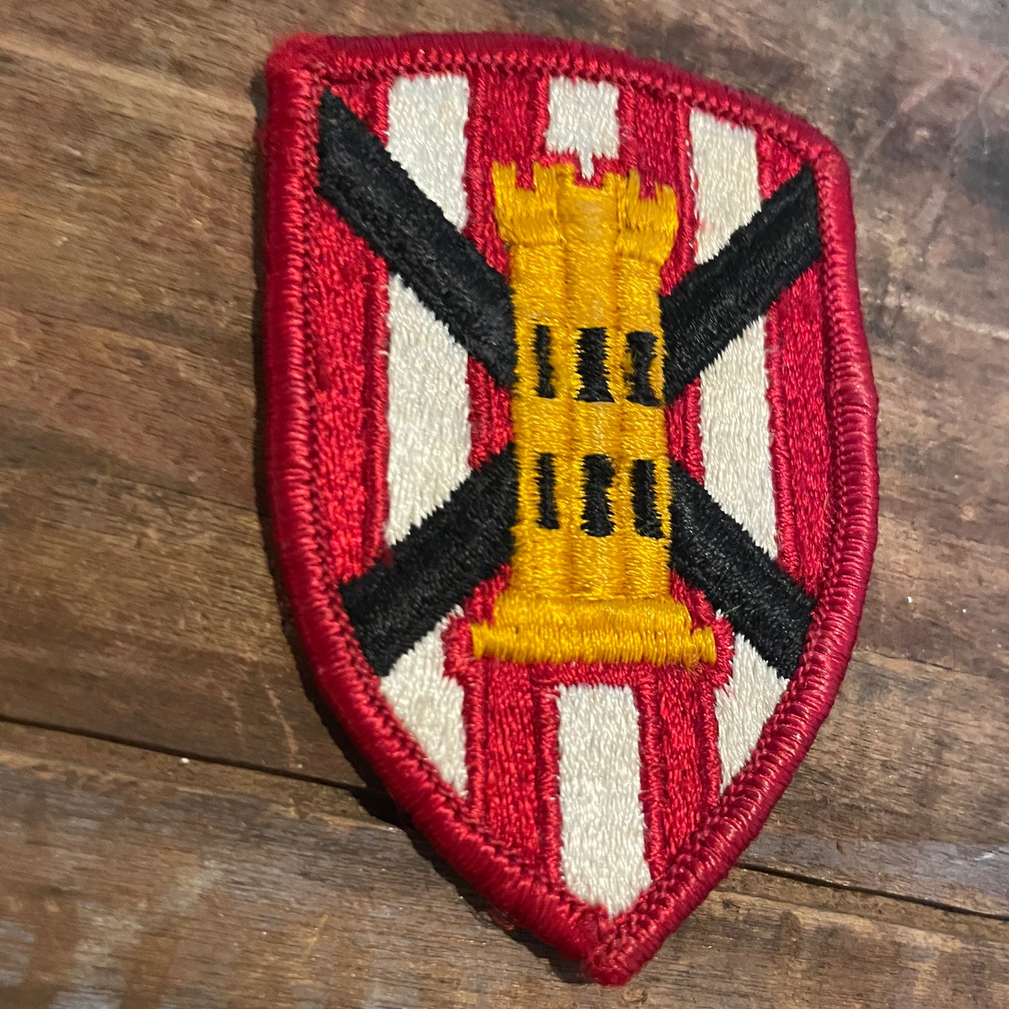 【USA vintage】ワッペン アメリカ陸軍 第 7 工兵旅団