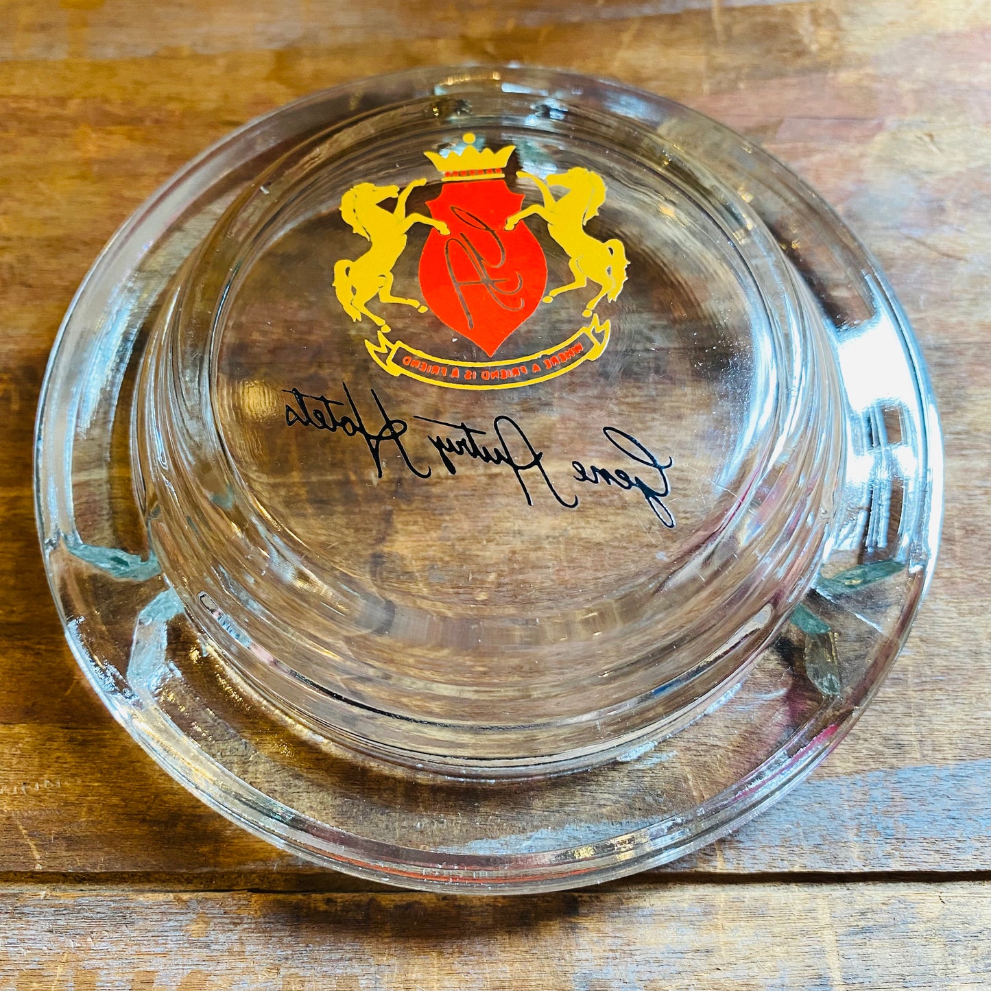 【1950s-1970s USA vintage】アドバタイジング 灰皿 Gene Autry Hotels