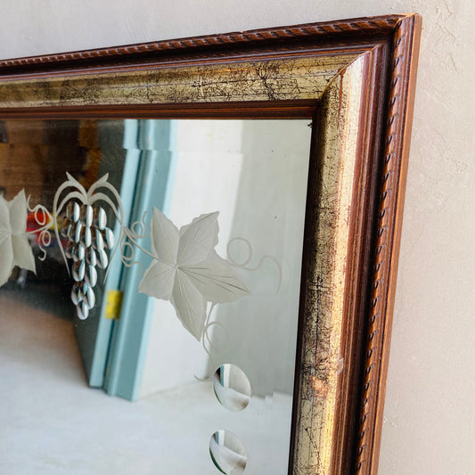 【1910s-1930s 】英国アンティーク ジプシーミラー パンジー