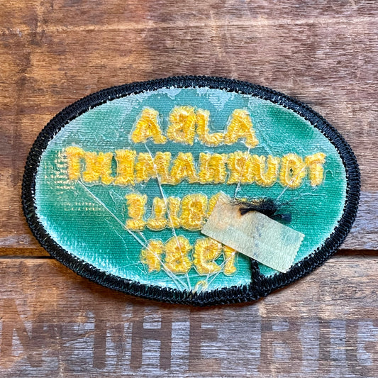 【USA vintage】ワッペン AJBA TOURNAMENT MOBILE 1981