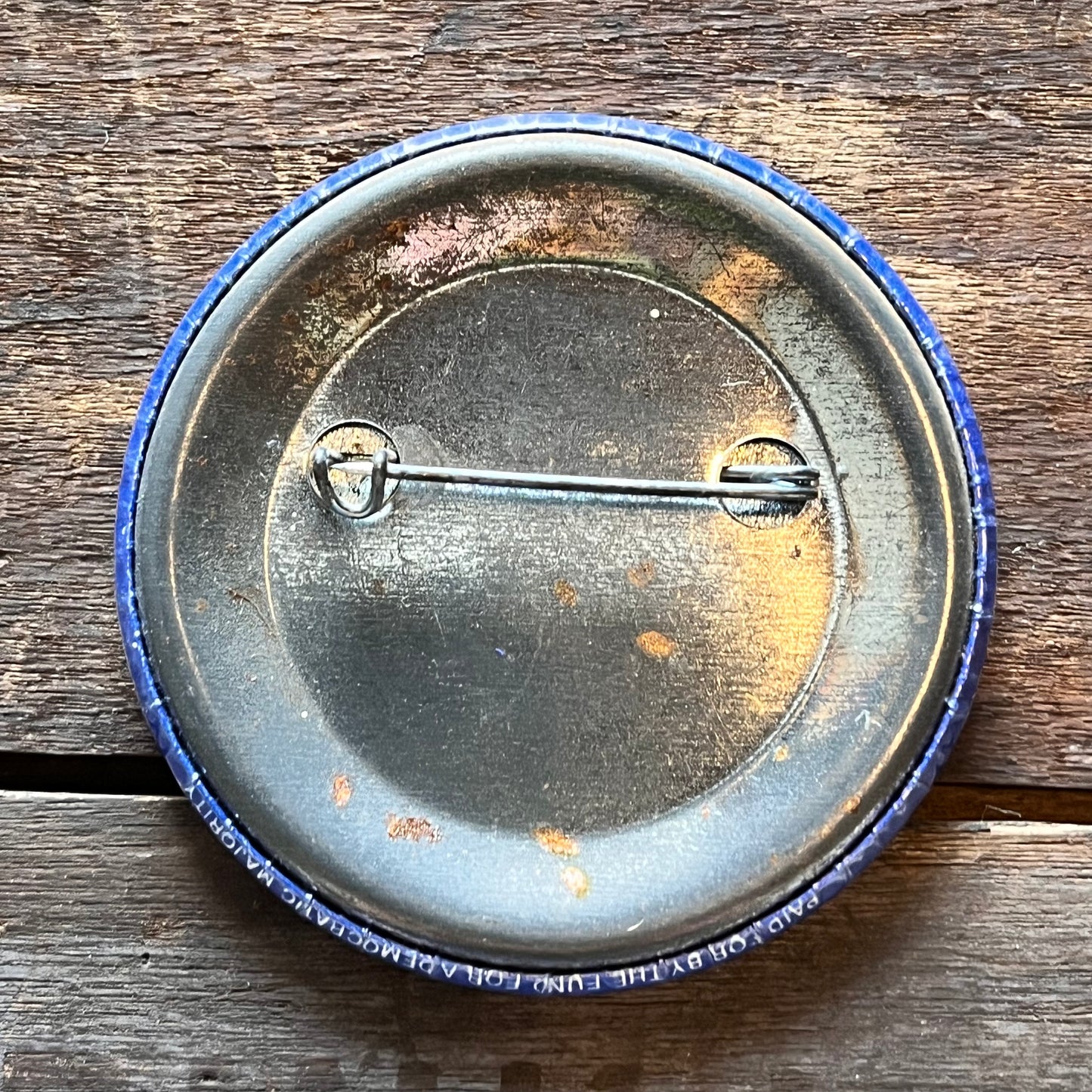 【USA vintage】缶バッジ Where was George?