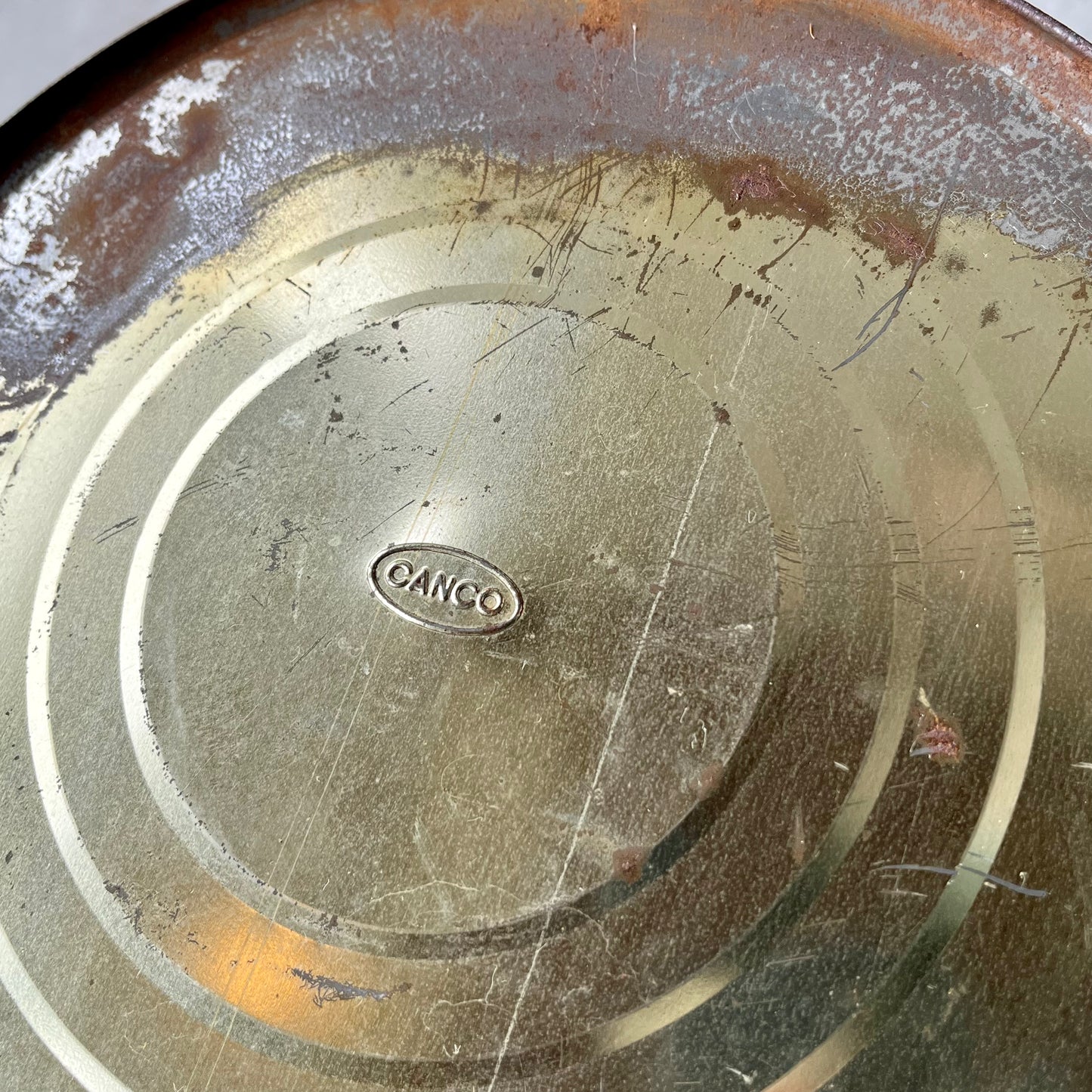 【USA vintage】ARMOUR CLOVERBLOOM 30ポンド フローズンエッグ 缶