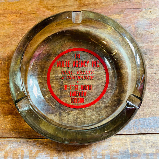 【1950s-1970s USA vintage】アドバタイジング 灰皿 THE NOLTE AGENCY INC