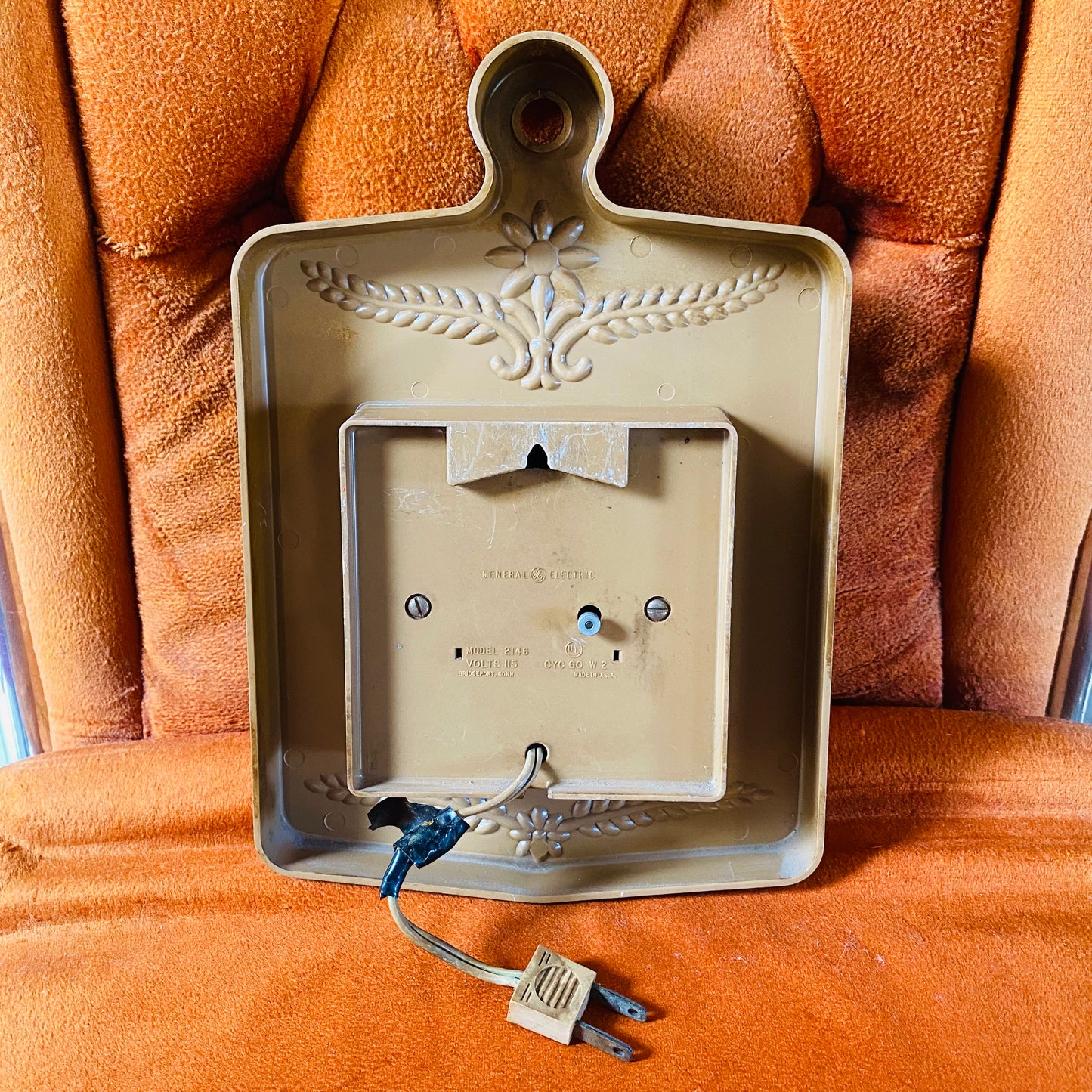【1960s USA vintage】GENERAL ELECTRIC 掛け時計