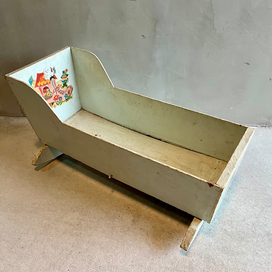 【USA vintage】70s ベビーベッド ゆりかご