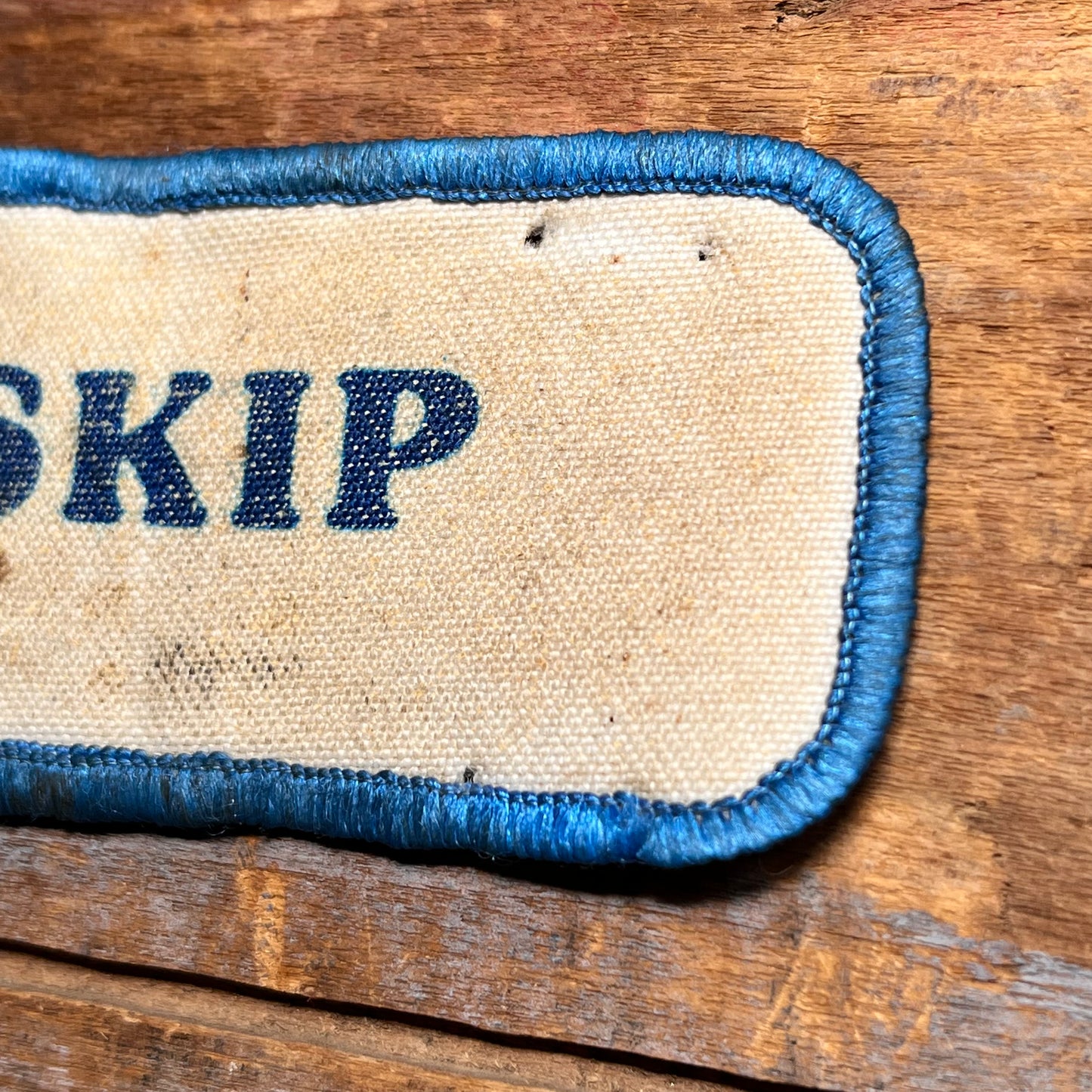 【USA vintage】ワッペン SKIP
