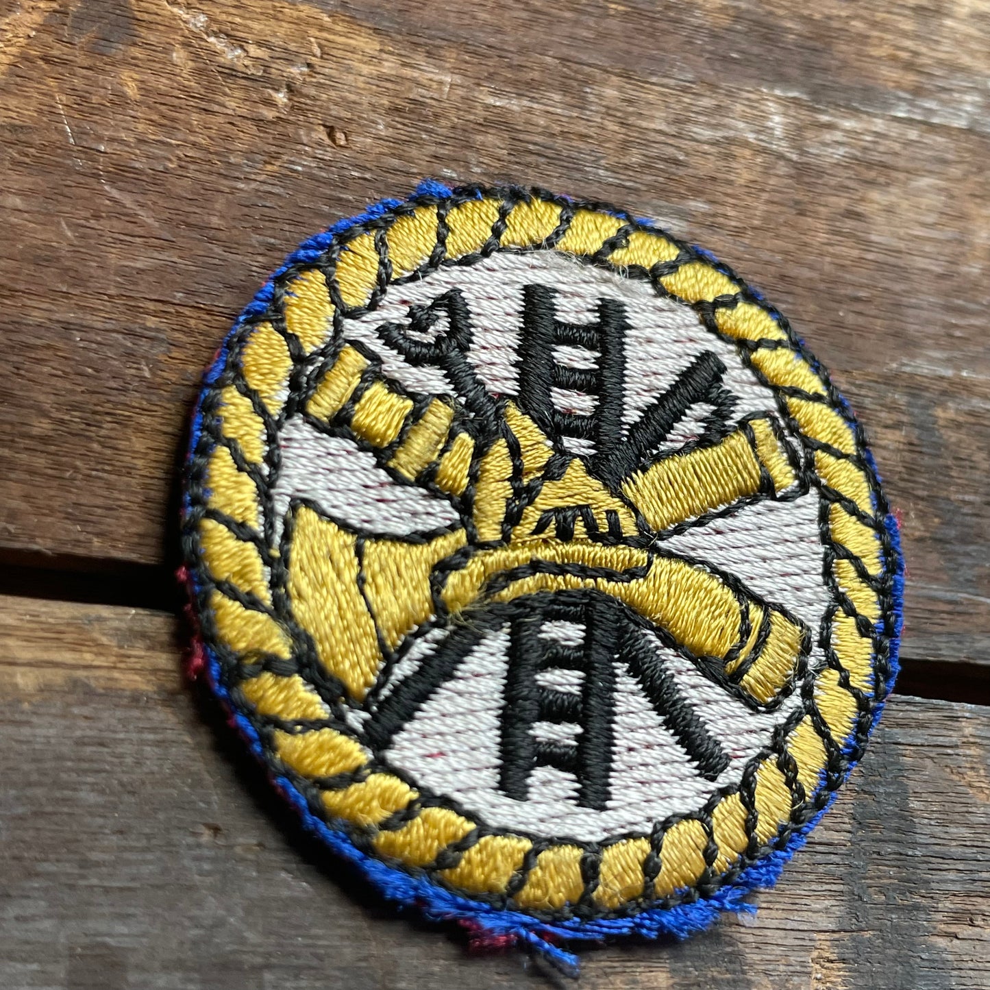 【USA vintage】ワッペン 消防署 Fire Department