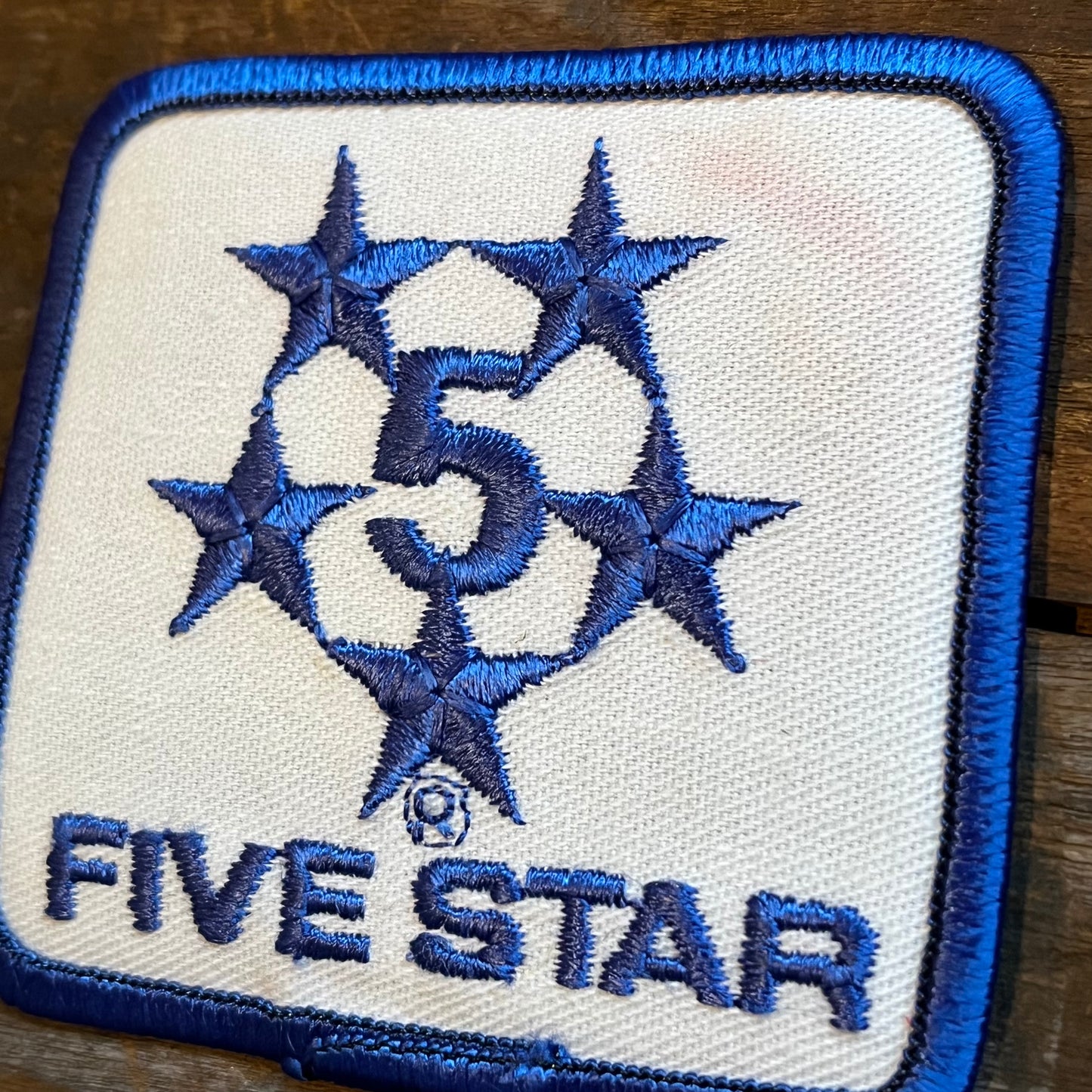 【USA vintage】ワッペン FIVE STAR