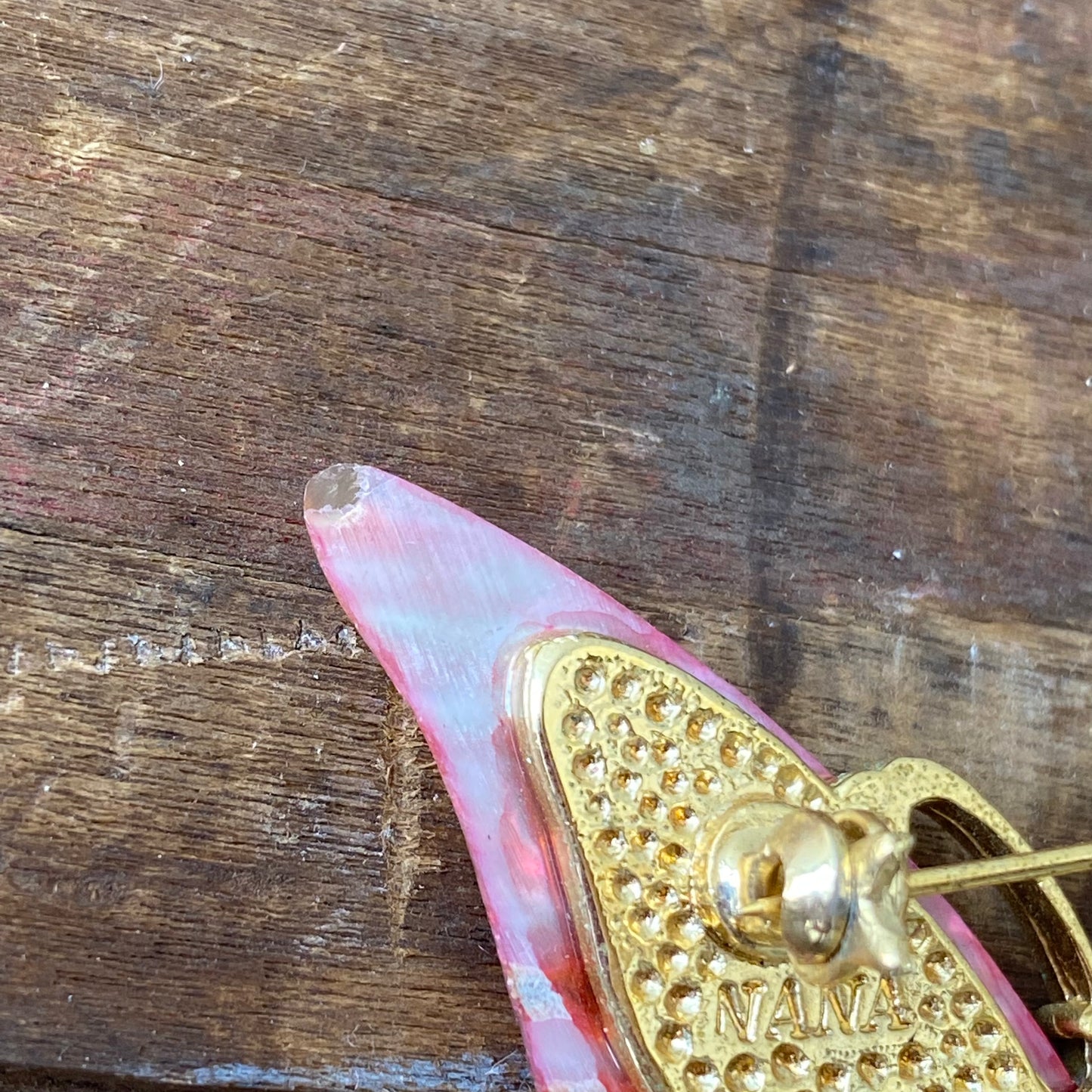 【vintage】NANA butterfly brooch 蝶々 ブローチ