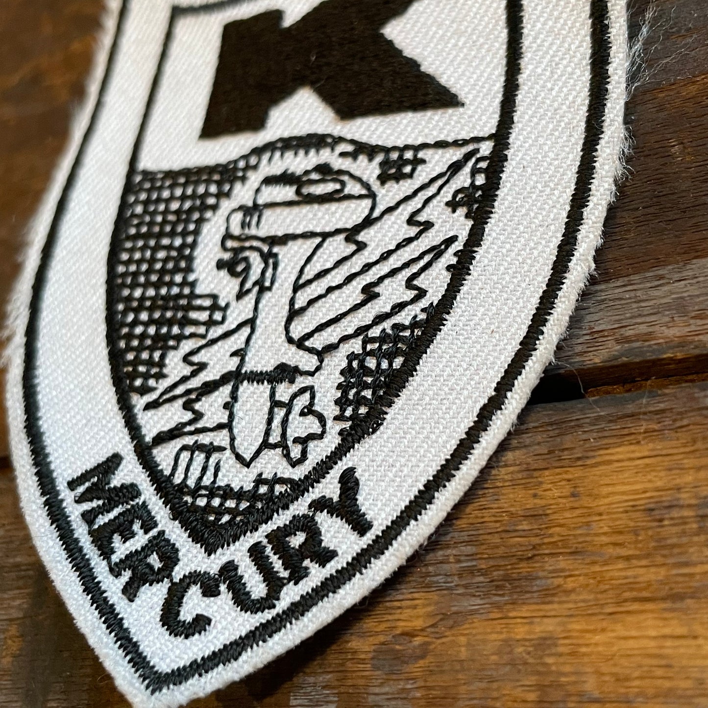 【USA vintage】ワッペン K MERCURY