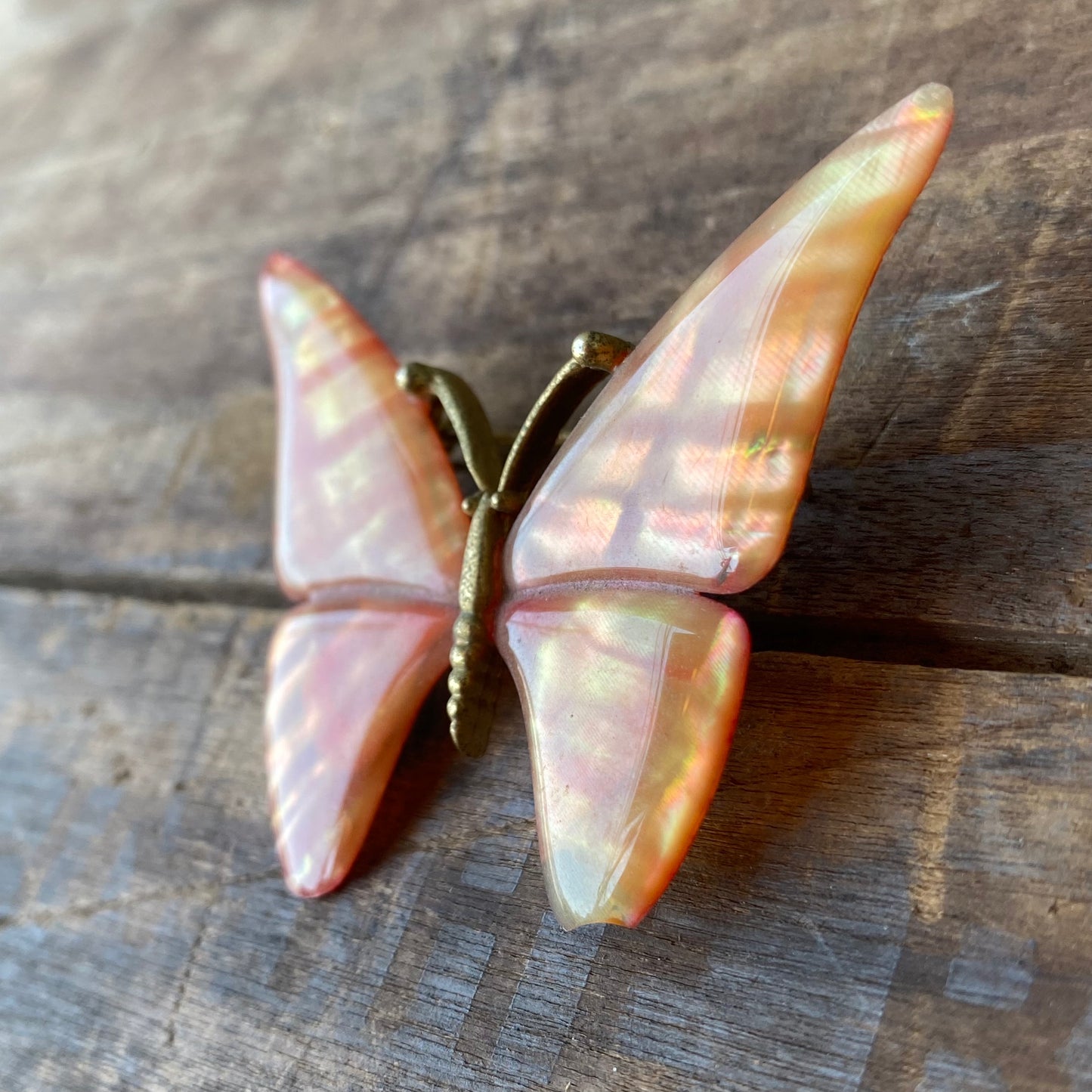 【vintage】NANA butterfly brooch 蝶々 ブローチ