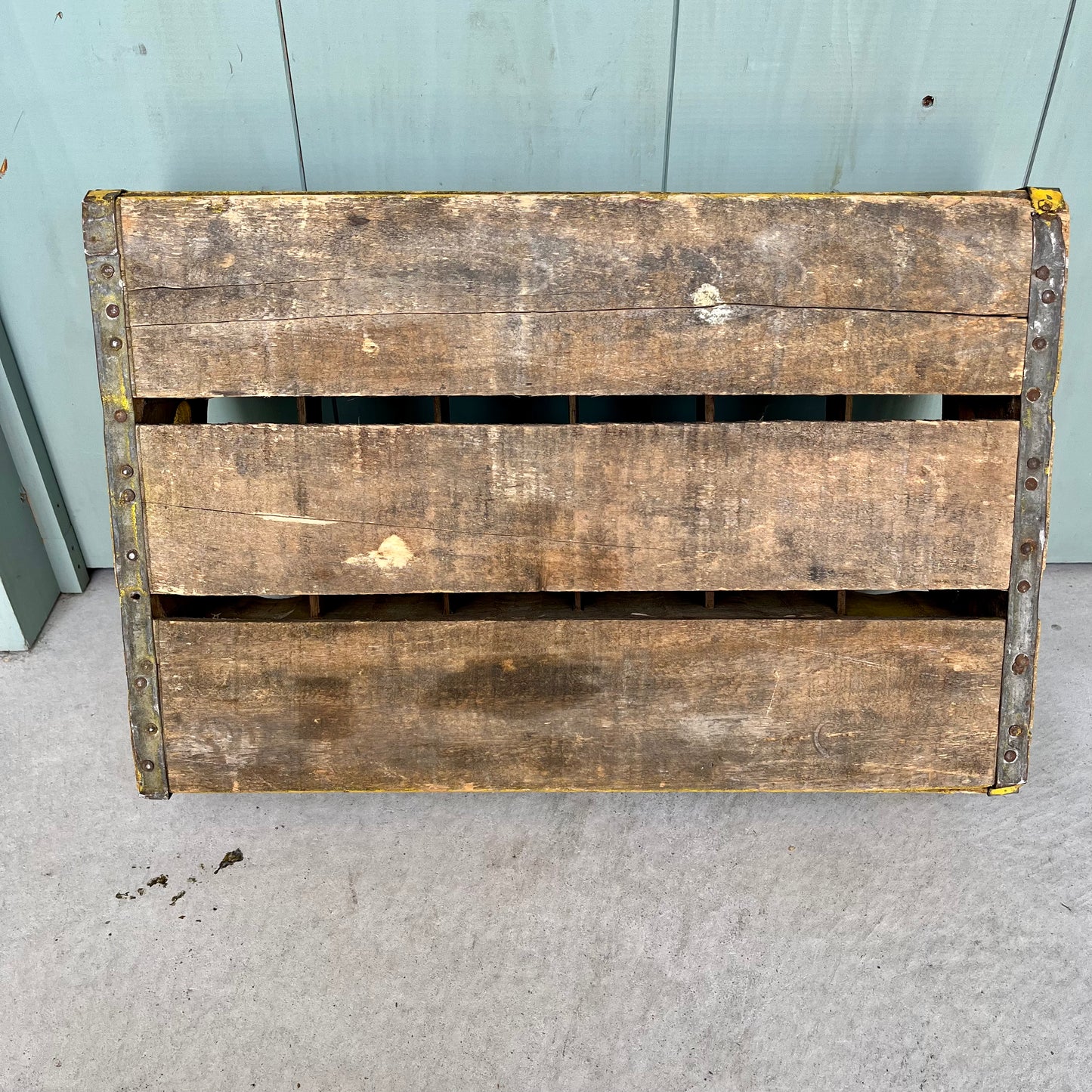 【1960s USA vintage】PEPSI 木箱 仕切り付き