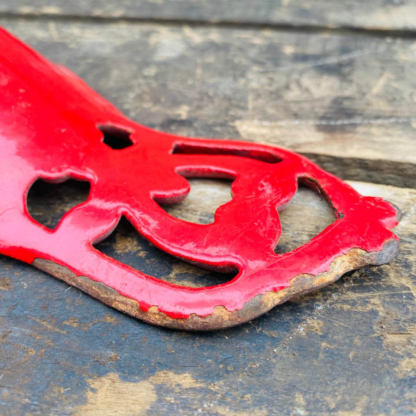 【USA vintage】アイアン製 キッチンスプーンレスト インテリア